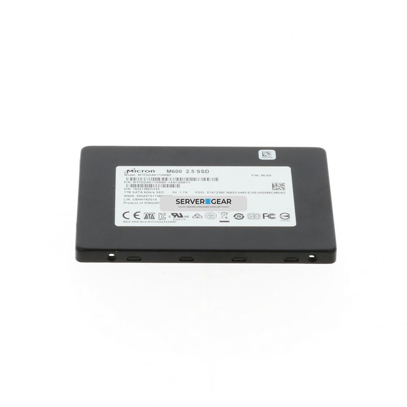 MTFDDAK1T0MBF Жесткий диск 1TB SSD 2.5 SATA 6G SED MTFDDAK1T0MBF MTFDDAK1T0MBF - фото 339307