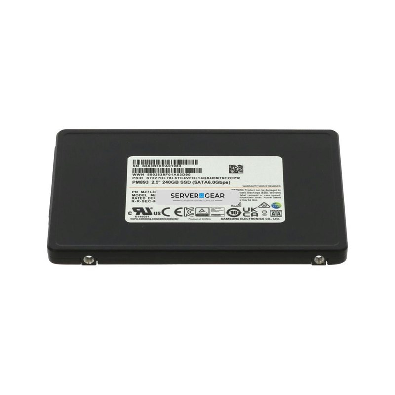 MZ7L3240HCHQ-00A07 Жесткий диск 240GB SSD 2.5 SATA 6G MIX MZ7L3240HCHQ-00A07 PM893 MZ7L3240HCHQ-00A07 - фото 339310