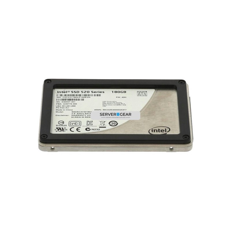 SSDSC2CW180A3-SM Жесткий диск 180GB SSD 2.5 SATA 6G RI SSDSC2CW180A3 SSDSC2CW180A3-SM - фото 339360