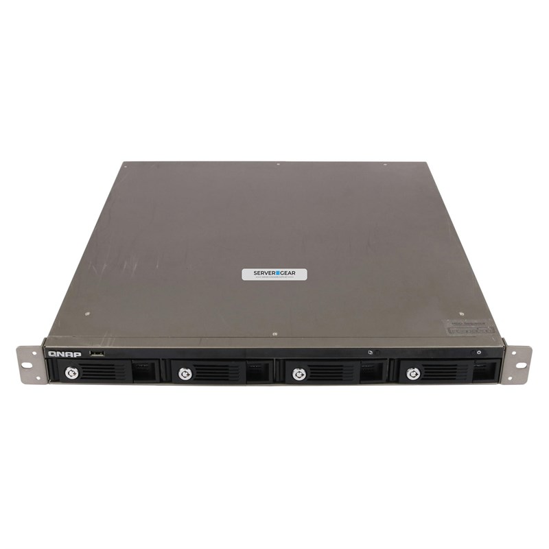 TS-421U Система хранения данных QNAP TS-421U 4x3.5 NAS - фото 339427