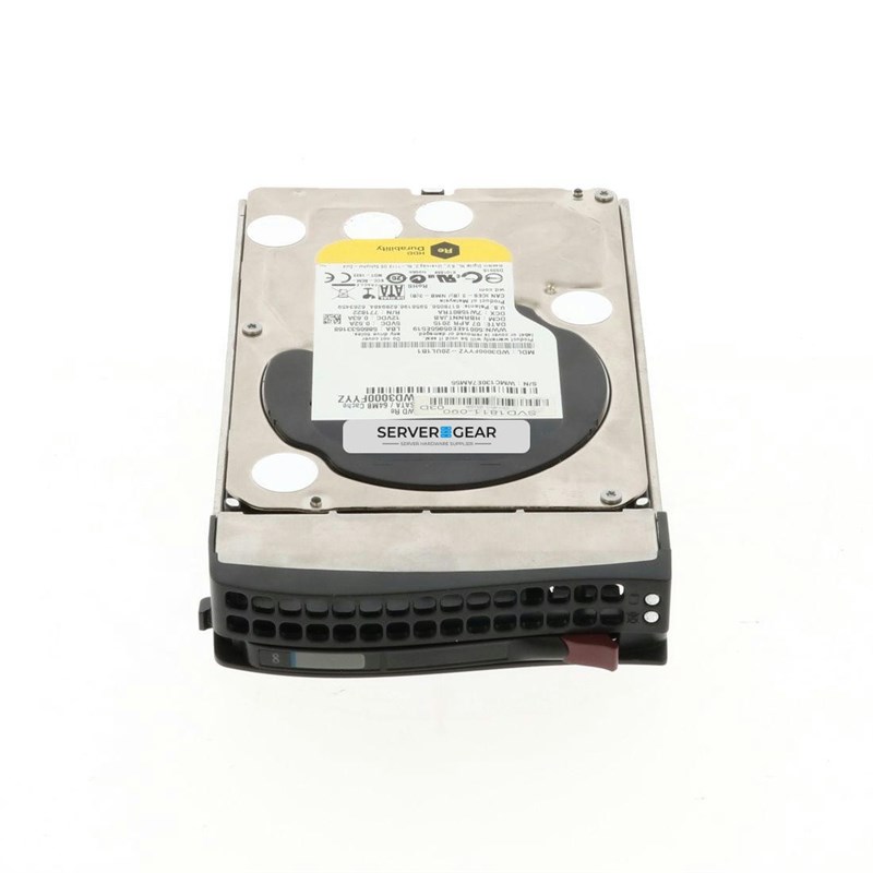 WD3000FYYZ-SM Жесткий диск 3TB 7.2K 3.5 SATA 6G WD3000FYYZ WD3000FYYZ-SM - фото 339438