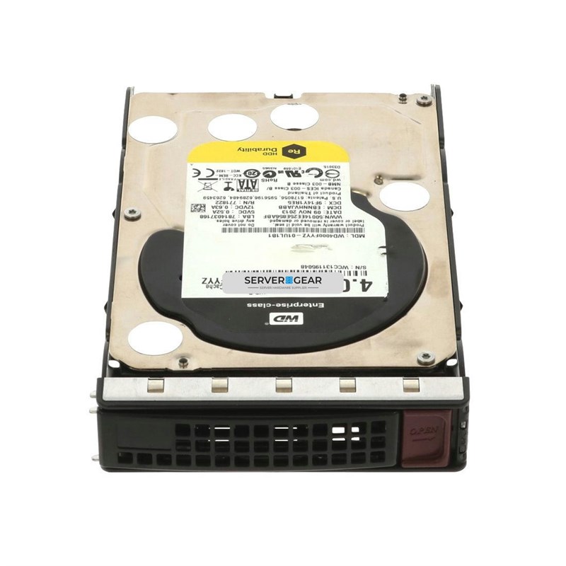 WD4000FYYZ Жесткий диск 4TB 7.2K 3.5 SATA 6G WD4000FYYZ WD4000FYYZ - фото 339441