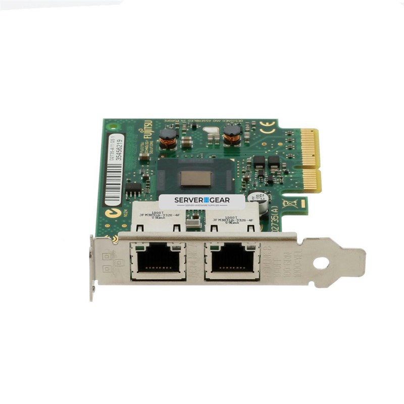 D2735-A11 Адаптер Fujitsu Dual Port D2735-a11 Gigabit Ethernet Contr - фото 339687