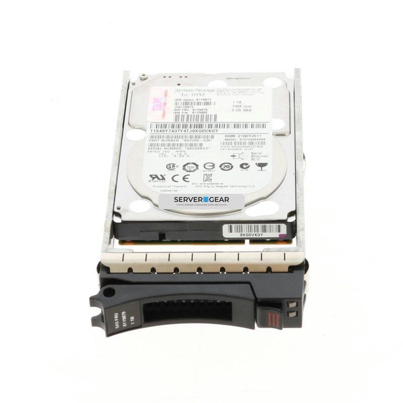 81Y9885-T10PI Жесткий диск 1TB 7.200 rpm SAS 2.5' HDD 81Y9885-T10PI - фото 339812