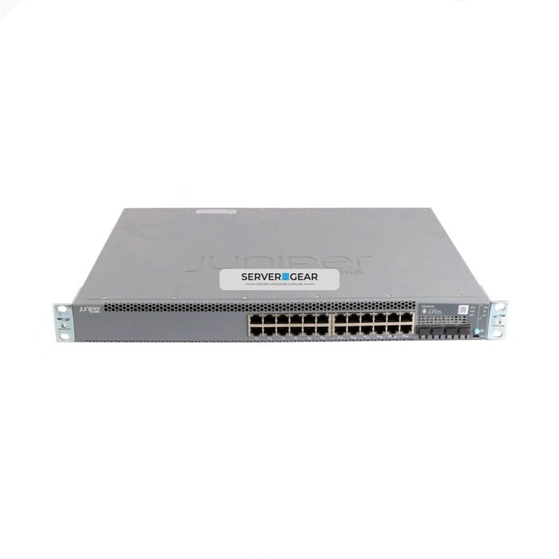 EX3400-24T-DC Переключатель 24-port Ethernet Switch with 4 SFP+ and 2 QSFP+ - фото 340089
