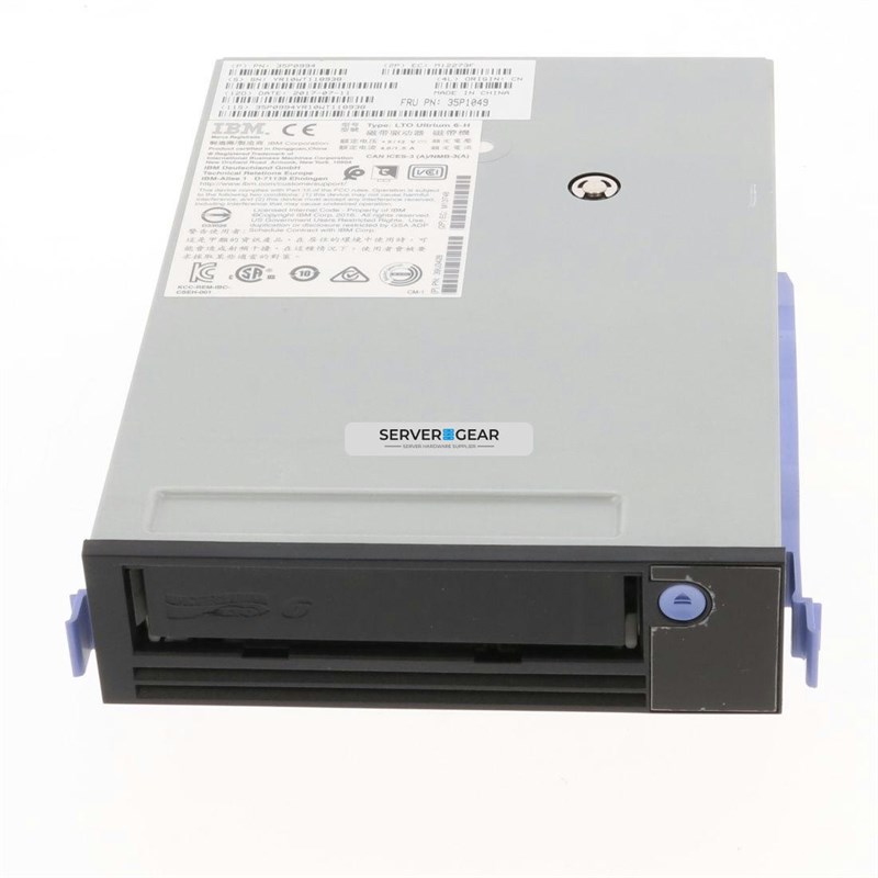 05H6758 Лента Half High LTO Gen 6 Internal SAS Tape Drive 05H6758 - фото 340163