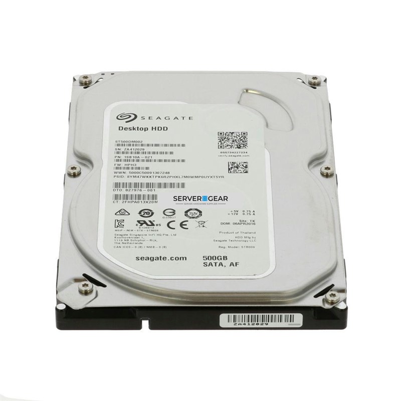 ST500DM002-SEAGATE Жесткий диск 500GB 7.2K 3.5 SATA 6G ST500DM002 - фото 340372