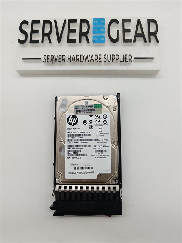 507284-001 Жесткий диск HP 300GB 10K 2.5'' DP SAS 507284-001 - фото 356013