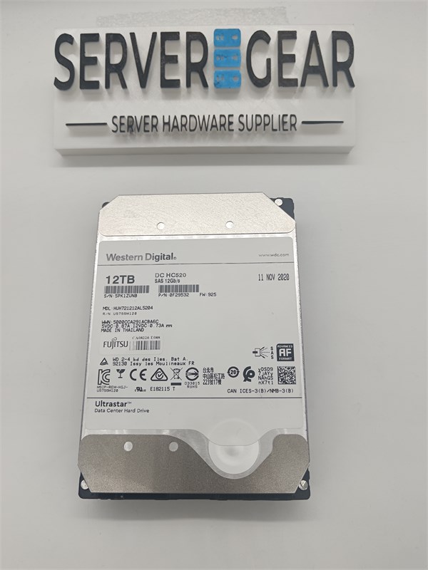 CA08226-E088 Жесткий диск Fujitsu 12TB 12G 7.2K SAS AF 3.5 CA08226-E088 - фото 356055