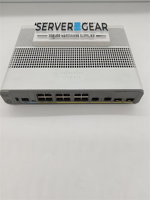 Коммутатор WS-C3560CX-12PC-S Cisco Catalyst WS-C3560CX-12PC-S - фото 356074