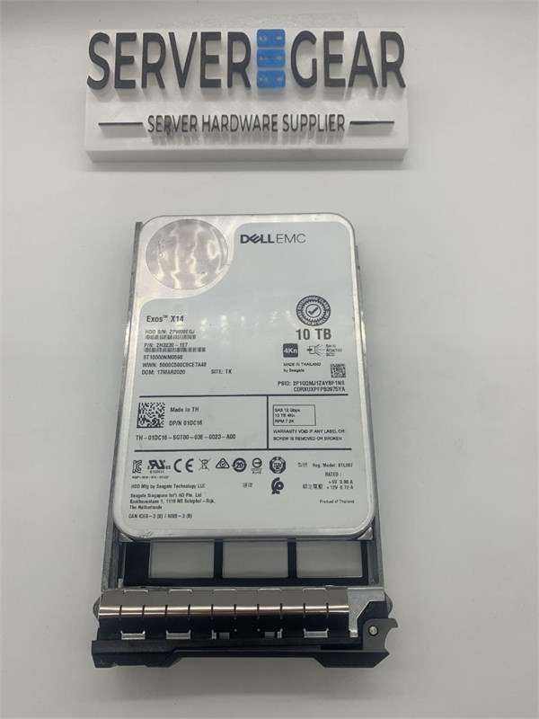 1DC16 Жесткий диск 10TB 7.2K 3.5 SAS 12G 4Kn ST10000NM0598 1DC16 - фото 356103