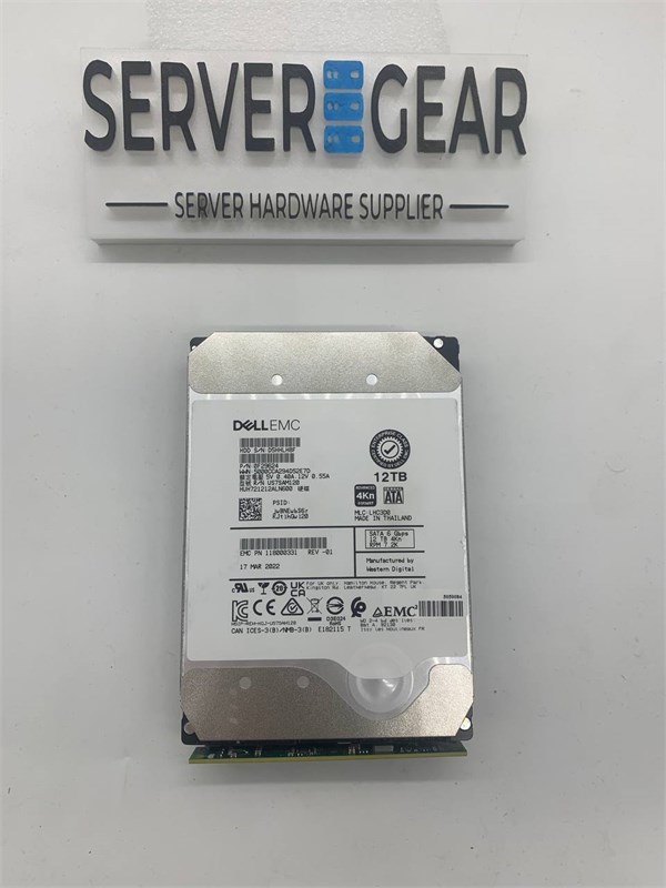 Жесткий диск 005053384 EMC 12TB 7.2K 3.5 SATA A200 A2000 ISILON 005053384 - фото 356109