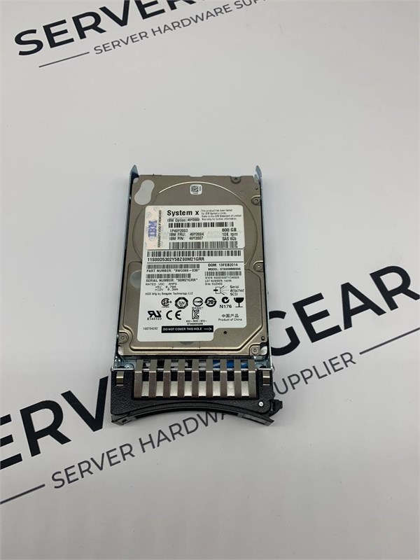 49Y2004 Жесткий диск IBM Lenovo 600GB 10000RPM SAS 6Gbps Hot-swap Slim 2.5" 49Y2004 - фото 356140