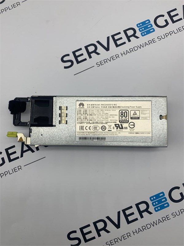 Блок питания 02312HGY Huawei 2000W 02312HGY - фото 356184