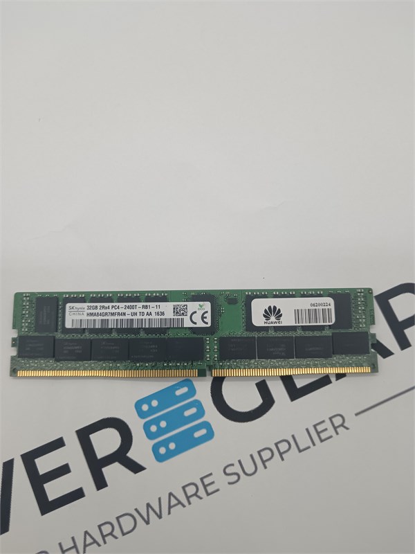 6200224 Оперативная память Huawei DDR4 RDIMM Memory,32GB,2400MT/s,2Rank(2G*4bit),1.2V,ECC [06200224] 6200224 - фото 356516