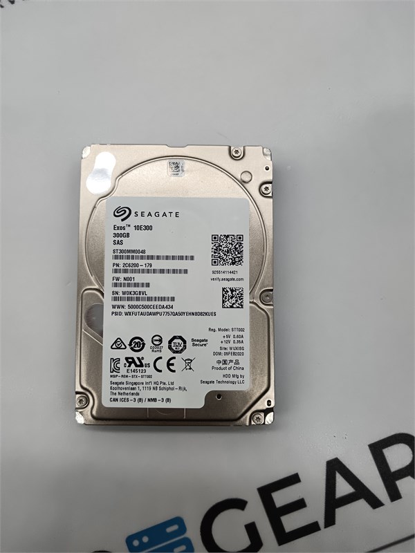 ST300MM0048 Жесткий диск SEAGATE 300GB EXOS 10E300 ENT PERF 10K SAS 10000 RPM 10000 RPM 128 2.5IN ST300MM0048 - фото 356990