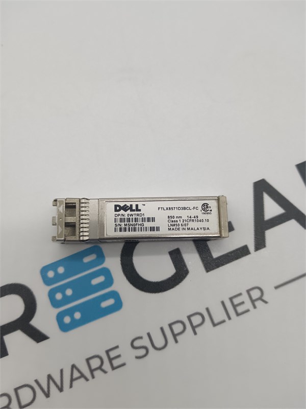 WTRD1 Трансивер DELL Dell 10GB SFP+ 300m 850nm SR Transceiver WTRD1 - фото 357537