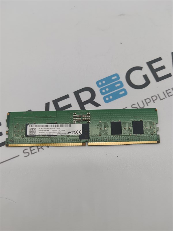 Оперативная память MTC10F1084S1RC56BG1 Micron 16GB DDR5 5600MHz ECC Reg DIMM MTC10F1084S1RC56BG1 - фото 357616