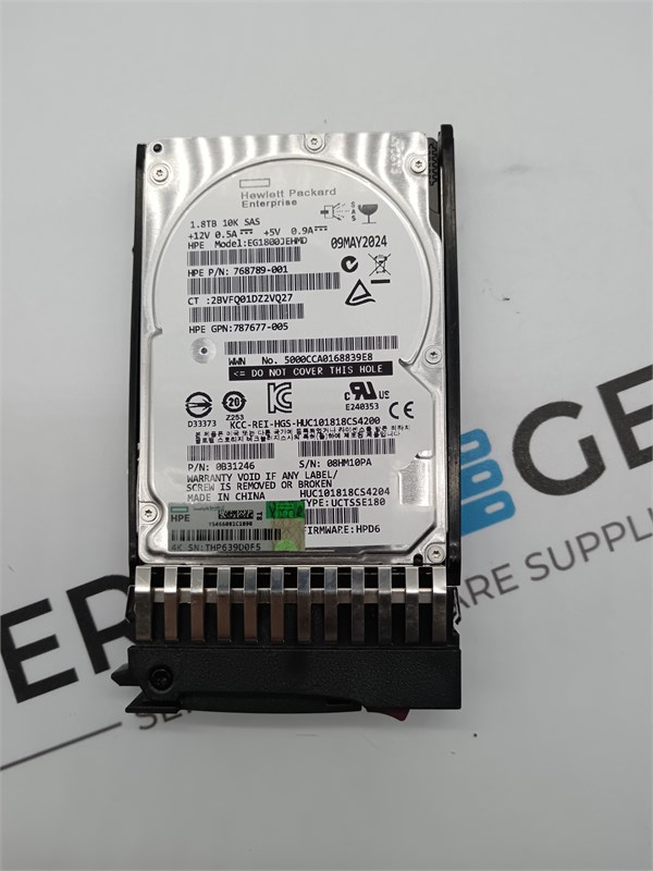 EG1800JEHMD Жесткий диск HP 1.8TB HDD 12G SAS 10K SFF (MSA G4 only with min GL200P002) EG1800JEHMD - фото 357628