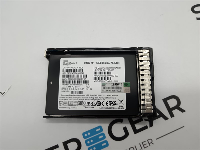 P09909-001 Твердотельный накопитель HPE 960GB SATA MU SFF SC DS SSD P09909-001 - фото 357674