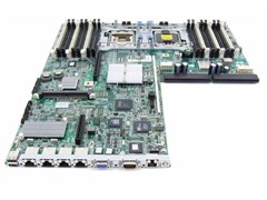 602512-001 Материнская Плата Hewlett-Packard i5520 Dual Socket 1366 12DDR3 6SATAII PCI-E16x 2.0/Riser PCI-E8x SVGA 4xGbLAN E-ATX 6400Mhz 1U For DL360G7
