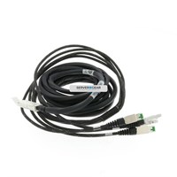 038-003-706 Кабель QSFP-(4) HSSDC2 CBL W/BOSS BKSHLL 26AWG 038-003-706