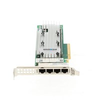 33M0K Сетевая карта QL41164 10GB 4PORT BASE-T RJ45 HP 33M0K 33M0K