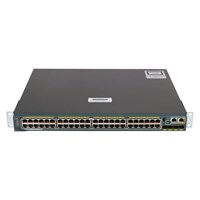 WS-C2960S-F48LPS-L Переключатель Catalyst 2960-SF 48 FE, PoE 370W, 4x SFP, LAN Base WS-C2960S-F48LPS-L