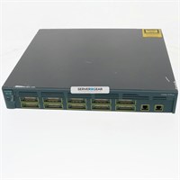 WS-C3550-12G Переключатель Cisco WS C3550 12G Gigabit Switch 10 x GBIC 2 Copp WS-C3550-12G