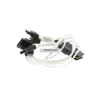 823077-001 Кабель HP Mini-SAS to SATAx4 Cable for DL360 G9 823077-001