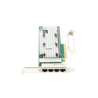 01KR584 Сетевая карта ThinkSystem QLogic QL41134 PCIe 10Gb 4-Port Base-T Ethernet Adapter 01KR584