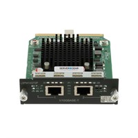 JG535A Сетевая карта HPE FlexNetwork 5500/5120 2-port 10GBASE-T Module