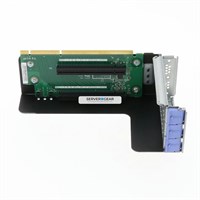 00FK628 System x3650 M5 PCIe Riser (1 x16 FH/FL + 1 x8 FH/HL Slots) 00FK628