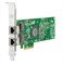 458492-B21 Сетевая Карта HP NC382T Dual Port Multifunction Gigabit Server Adapter (Broadcom) BCM5709CC0KPBG 2x1Гбит/сек 2xRJ45 LP PCI-E4x 458492-B21 - фото 195269