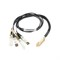 QSFP-4SFP10G-CU1M Трансивер QSFP to 4xSFP10G Passive Copper Splitter Cable, 1m - фото 319858